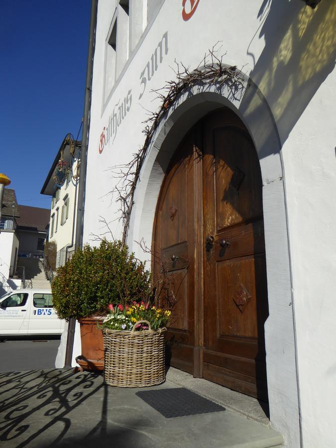 Готель Gasthaus Zum Trauben Вайнфельден Екстер'єр фото