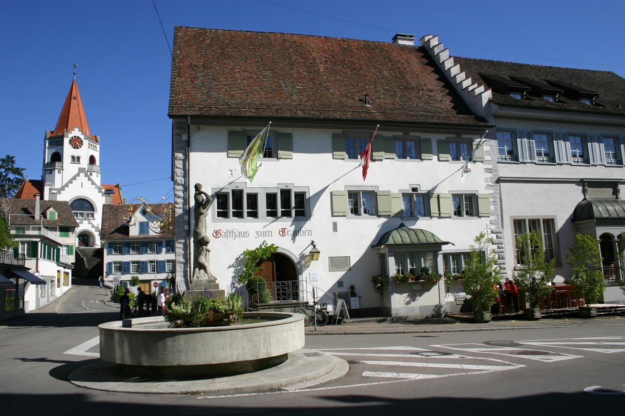 Готель Gasthaus Zum Trauben Вайнфельден Екстер'єр фото
